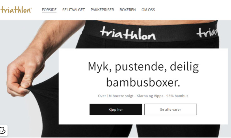 Shopify store development for triathlon