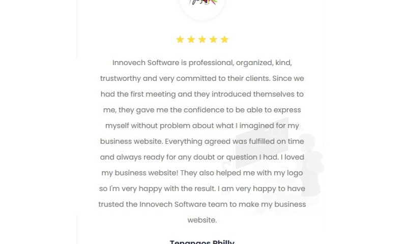 Tenangos Philly Website