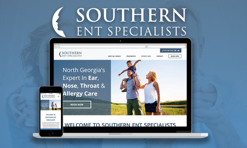 Medical Website Design - Ear, Nose & Throat Practice
