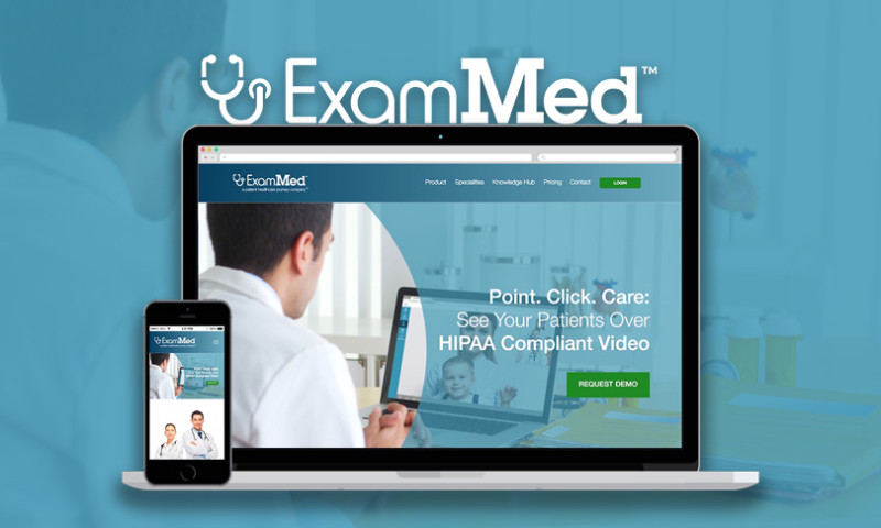 Website Design - ExamMed Telemedicine