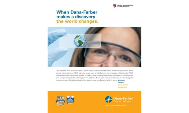 Dana-Farber, “Change the World”