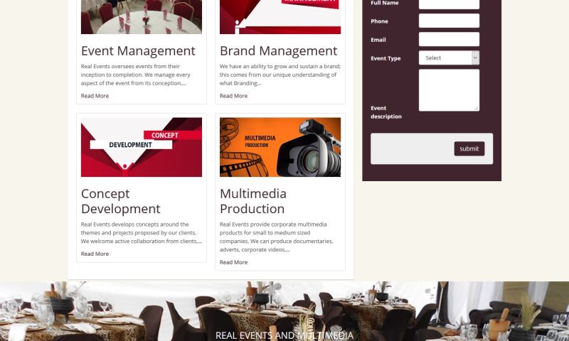 Real Events & Multimedia