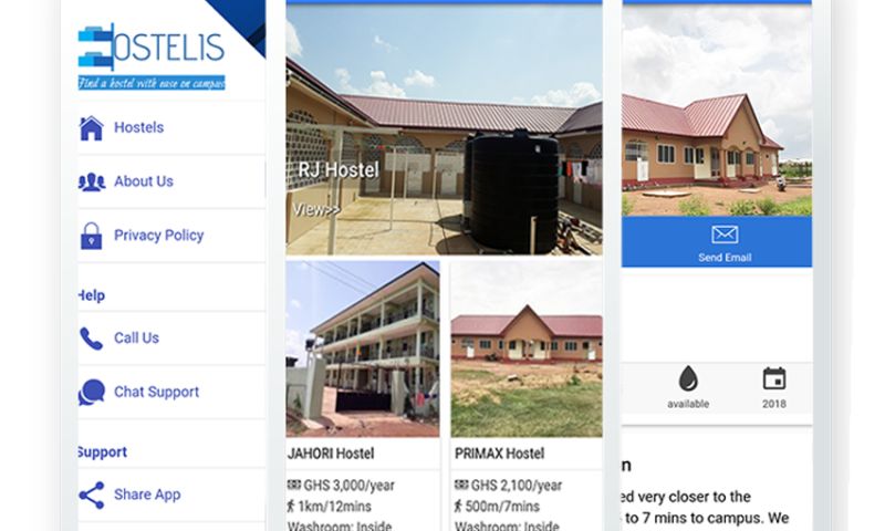 Hostelis - UDS Hostels App
