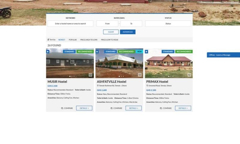 Hostelis - UDS Hostels Portal