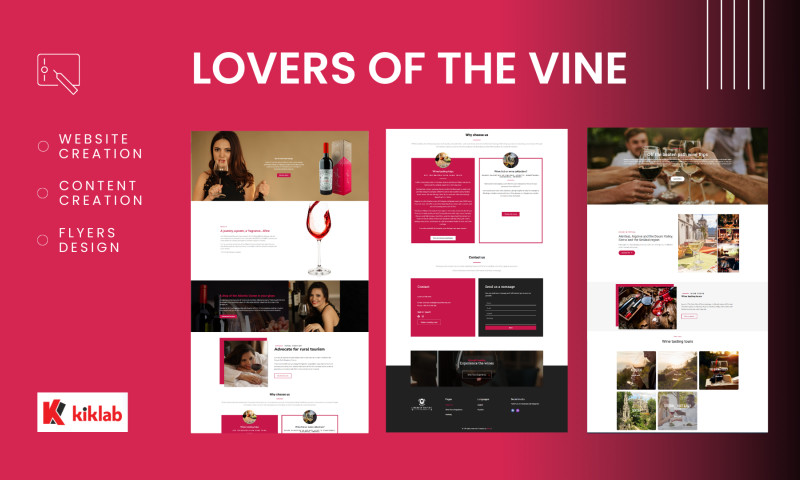 Lovers of the vine