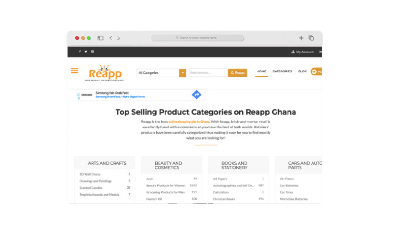 SEO for Reapp Ghana