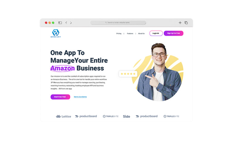 Website Design and Development for Mercury
