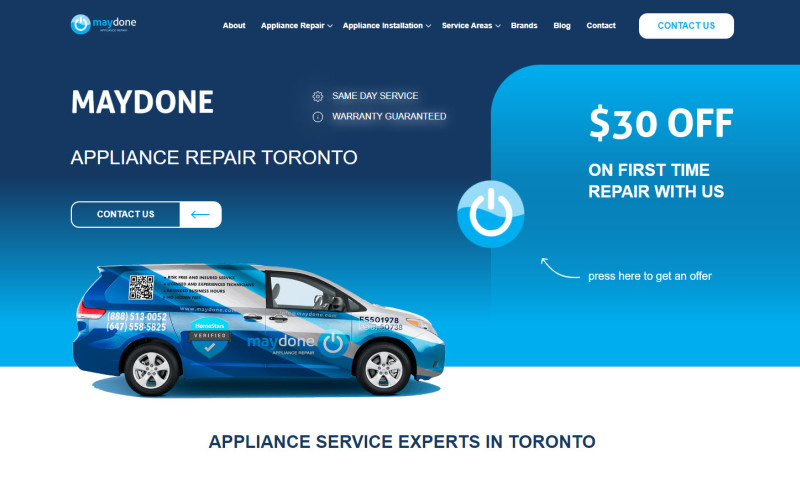 MayDone Redesign