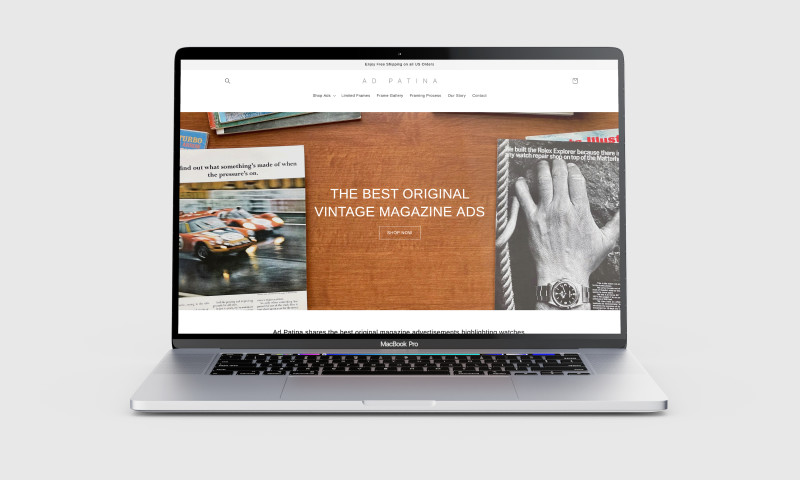 New Website for Ad Patina leads to a 56% Improvement in Conversion Rate