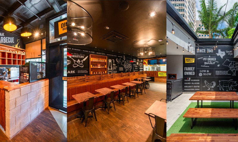 First Dickey's Barbecua Pit in Brazil