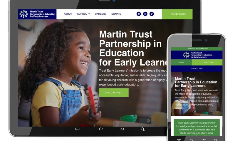 Early Education Website Design