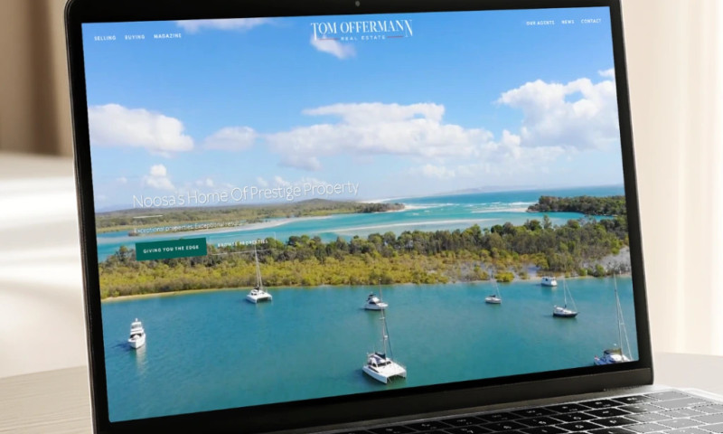 Bespoke real estate website
