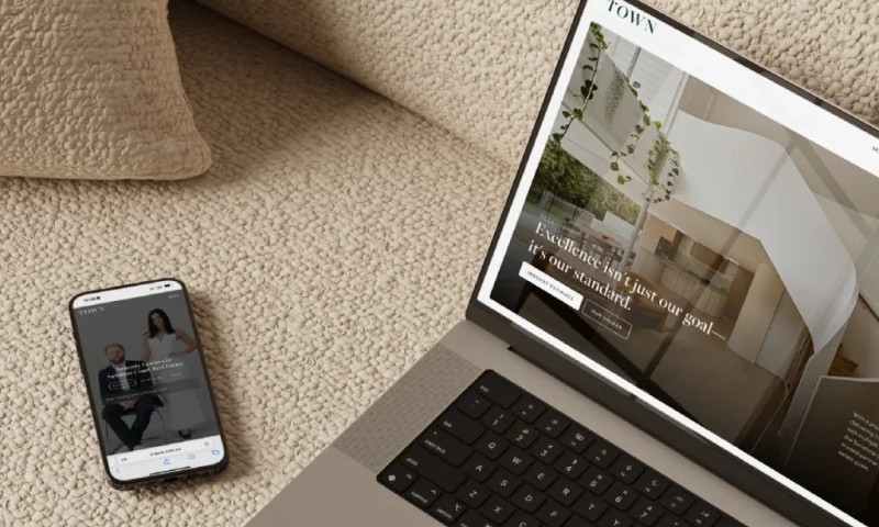 Custom real estate website