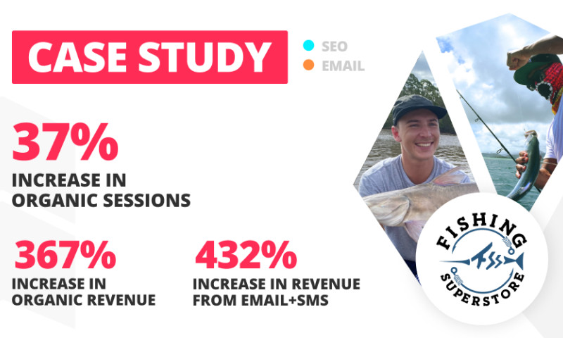SEO & Email Case Study for Fishing Superstore | LION Digital