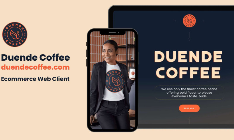 Duendee Coffee: E-Commerce Web Design launch in LA
