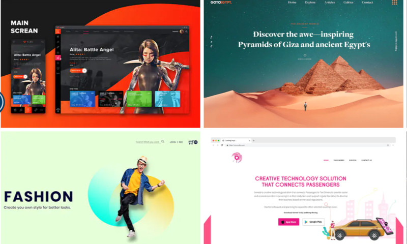Web design work