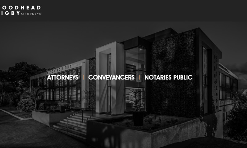Woodhead Bigby Attorneys Website