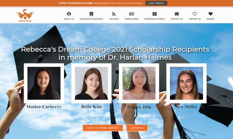 Rebecca's Dream Website Design & Support
