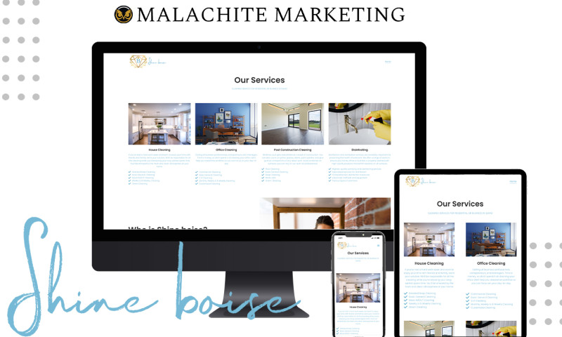 Shine Boise Web Design