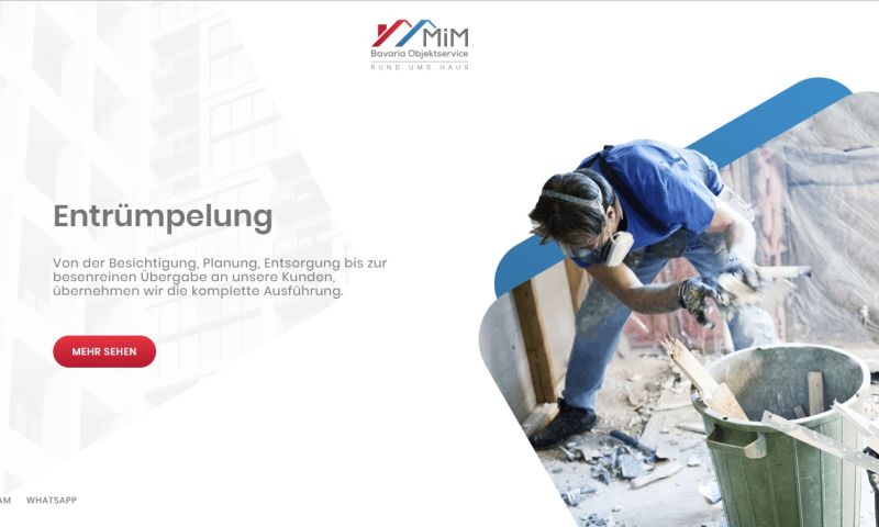 Web - Cleaning service in Germany