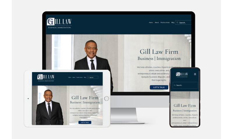 Gill Law Firm Website