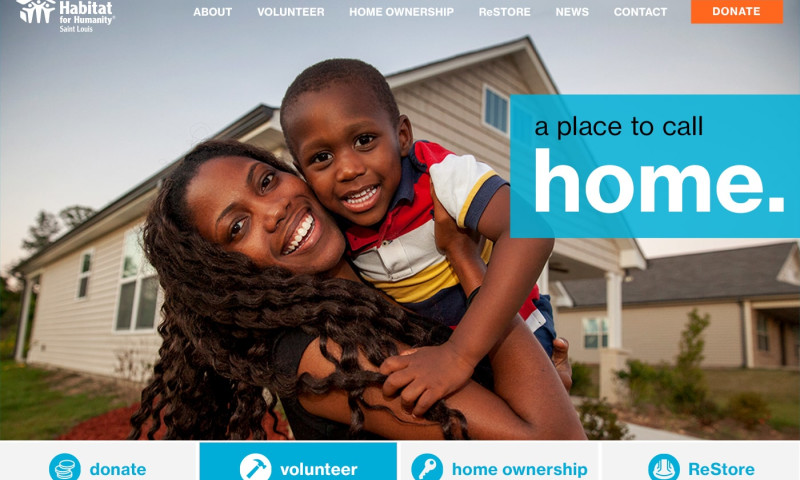 Habitat For Humanity St. Louis Website Redesign