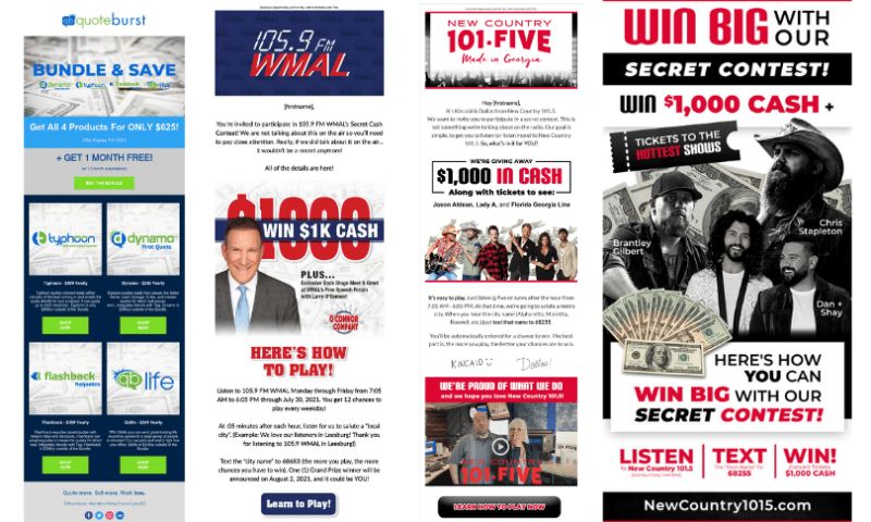 Email Design (Internal & Conquest)