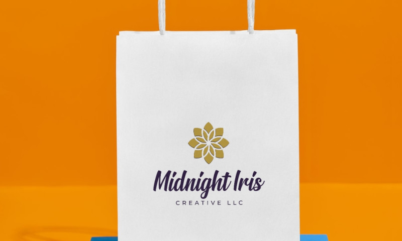 Midnight Iris Creative LLC Logo and Branding Design