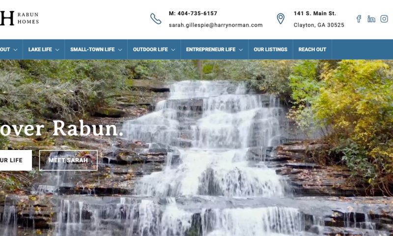 Rabun Homes Websire