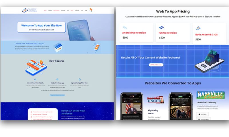 Web Design (wordpress, woocommerce, shopify)