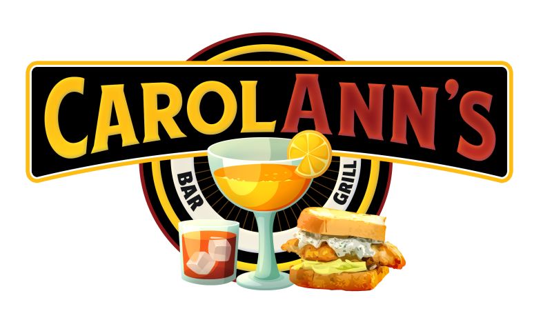 Spotlight: Carol Ann's Cafe Logo, Menus, & Ads