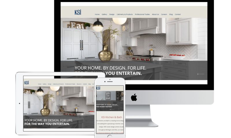 KSI Kitchens Website Development