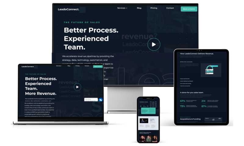Leado Connects Digital Presence with Advanced Web Design