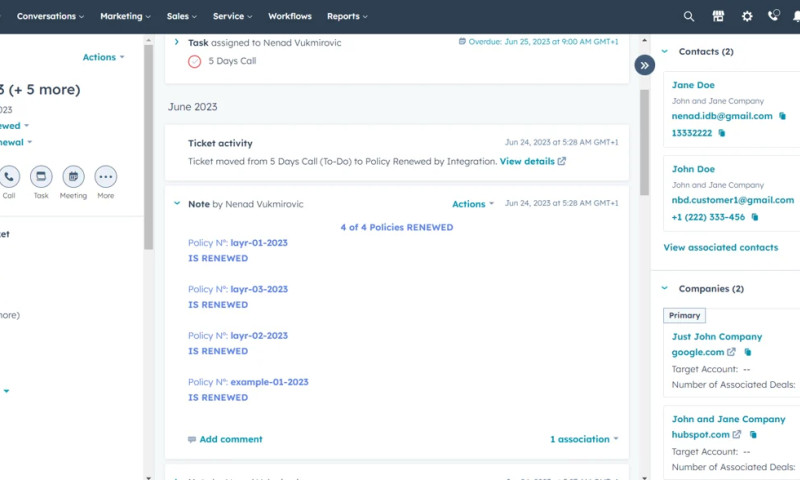 An Automated Renewal Notification System for Layr