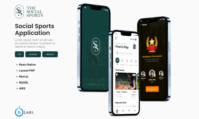 The Social Sports Application