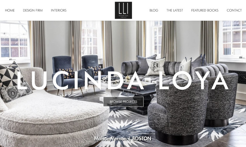 Enhancing Lucinda Loya Interiors Website and Leads