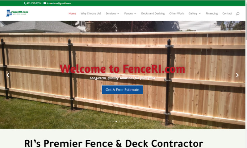 New Website & Branding - FenceRI.com