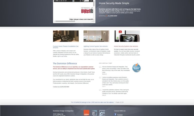 Dominion Design Website Revamp
