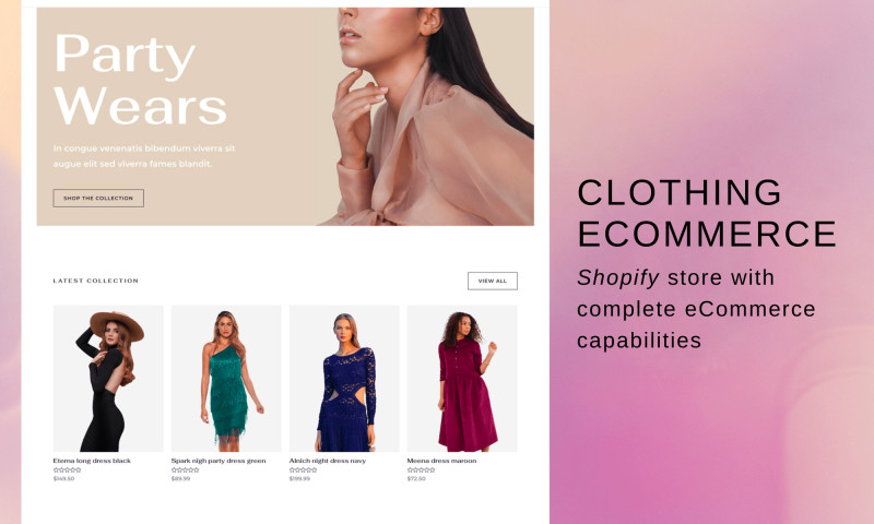 Shopify / Wix / Squarespace