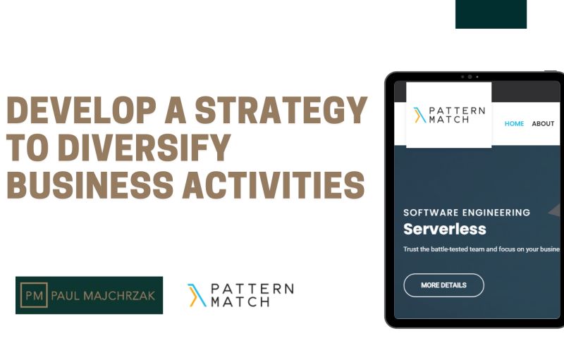 Strategy for diversification of business activities