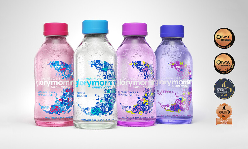 Glory Mornin' Super Vodka - Branding & Packaging Design