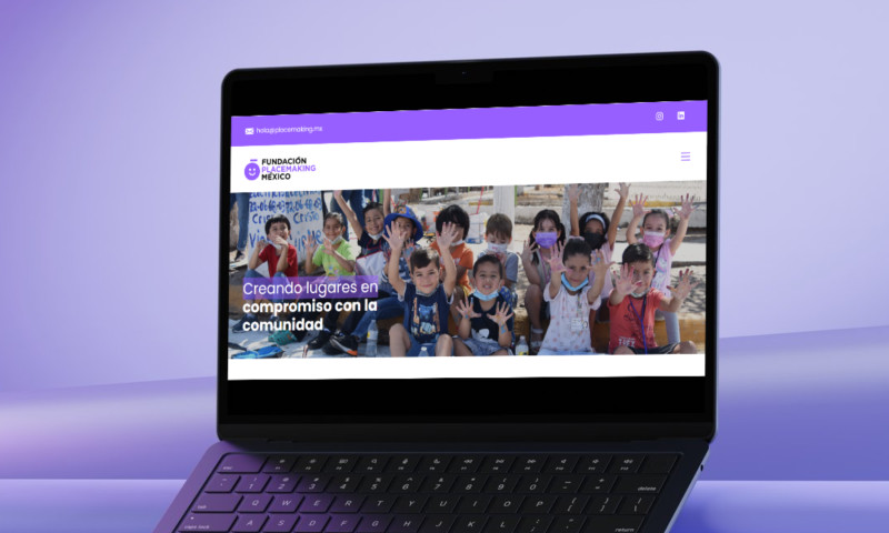 Website design for a foundation that supports Spanish-speaking communities in the United States