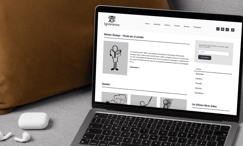 Development of an informative website for an online bookseller