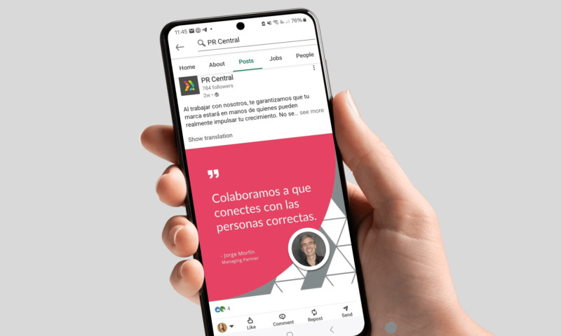 MKT strategy for public relations agency specialized in tourism with the aim of improving presence