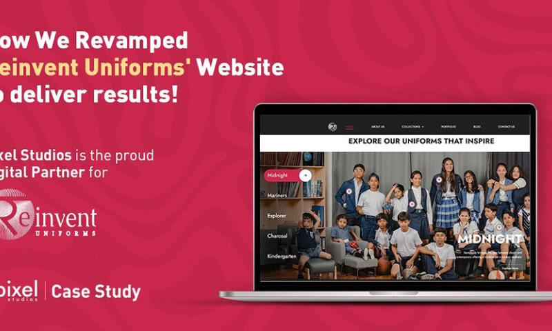 How We Revamped Reinvent Uniforms Website to deliver results!