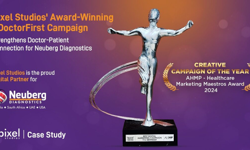 Pixel Studios Award-Winning #DoctorFirst Campaign Strengthens Doctor-Patient Connection for Neuberg Diagnostics