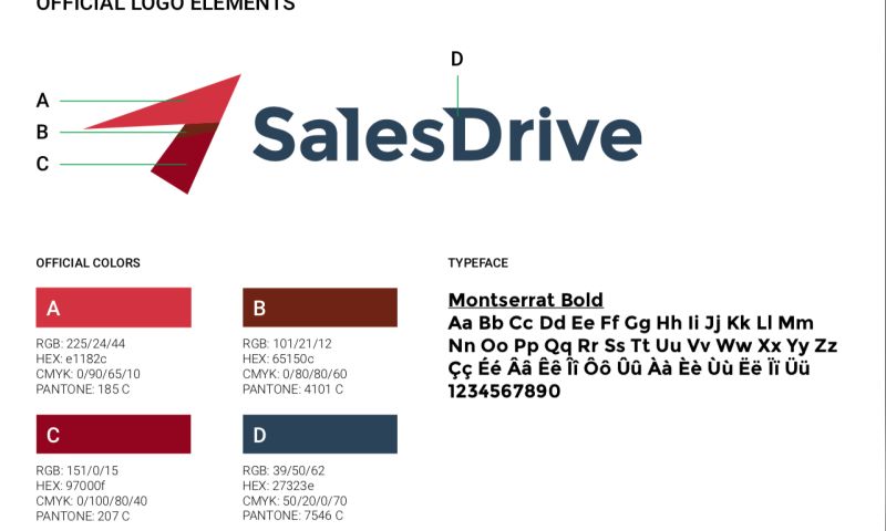 SalesDrive Brand Identity Design