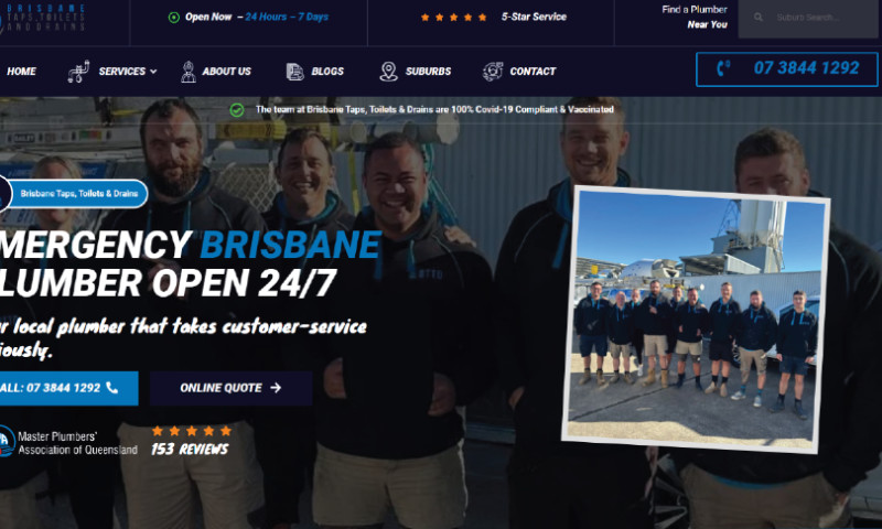Brisbane Taps, Toilets & Drains Google Ads & Website Redesign