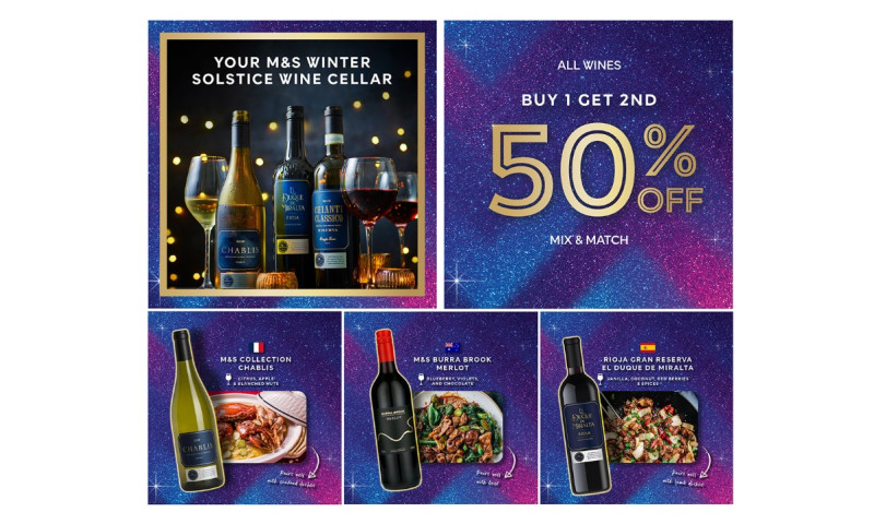 M&S Winter Solstice Wines