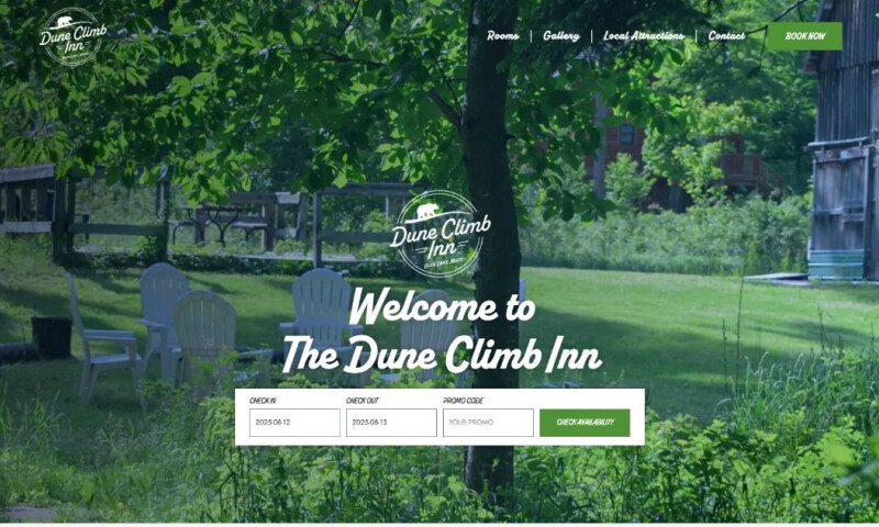 Hotel website development focused on conversion